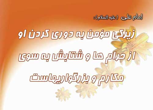 نمایه رهنمود امام علی سلام الله علیه