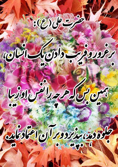 نمایه نظریه و رهنمود حضرت امام علی سلام الله علیه در رابطه با بدی نفس