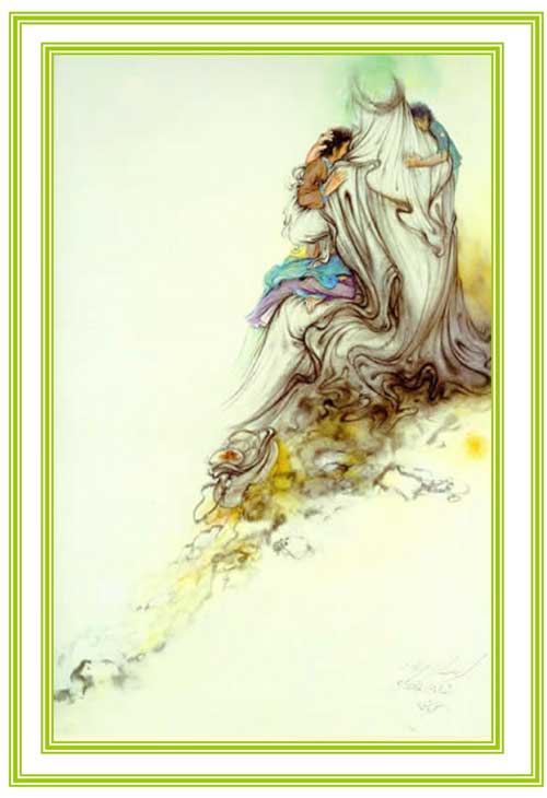 تصویر نقاشی حضرت علی سلام الله علیه