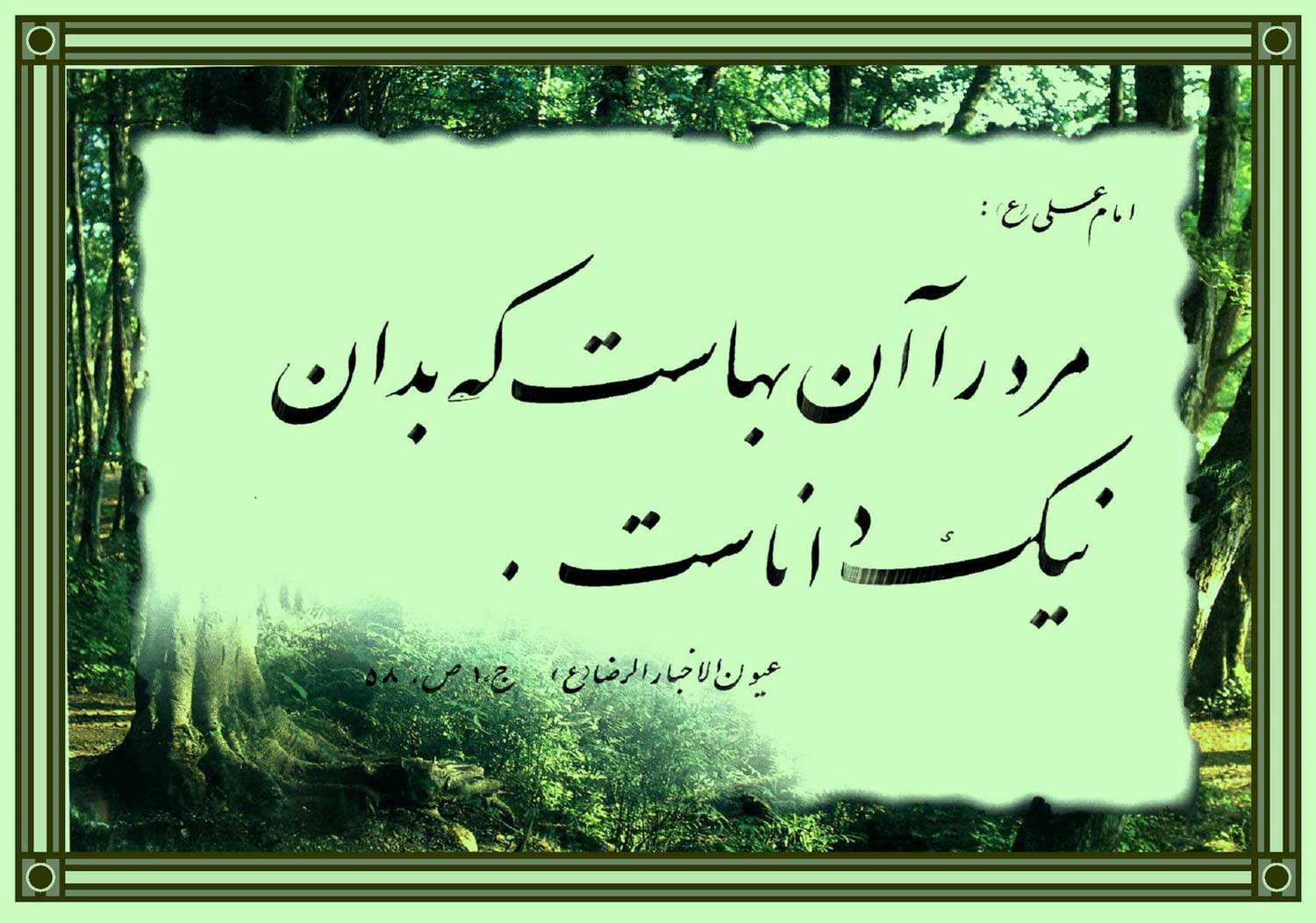 نمایه نظریه و رهنمود حضرت امام علی سلام الله علیه در رابطه با ارزش انسان به دانائی مفید