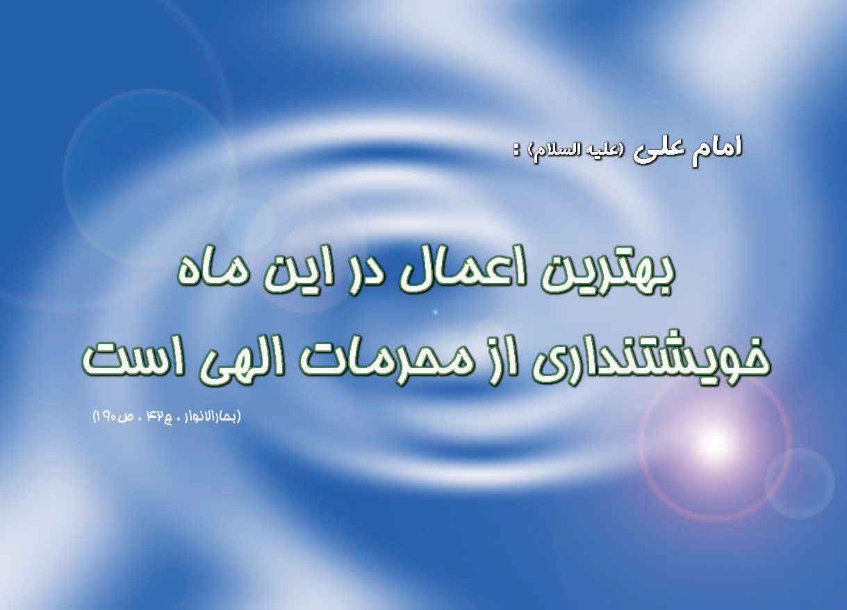 نمایه نظریه و رهنمود حضرت امام علی سلام الله علیه